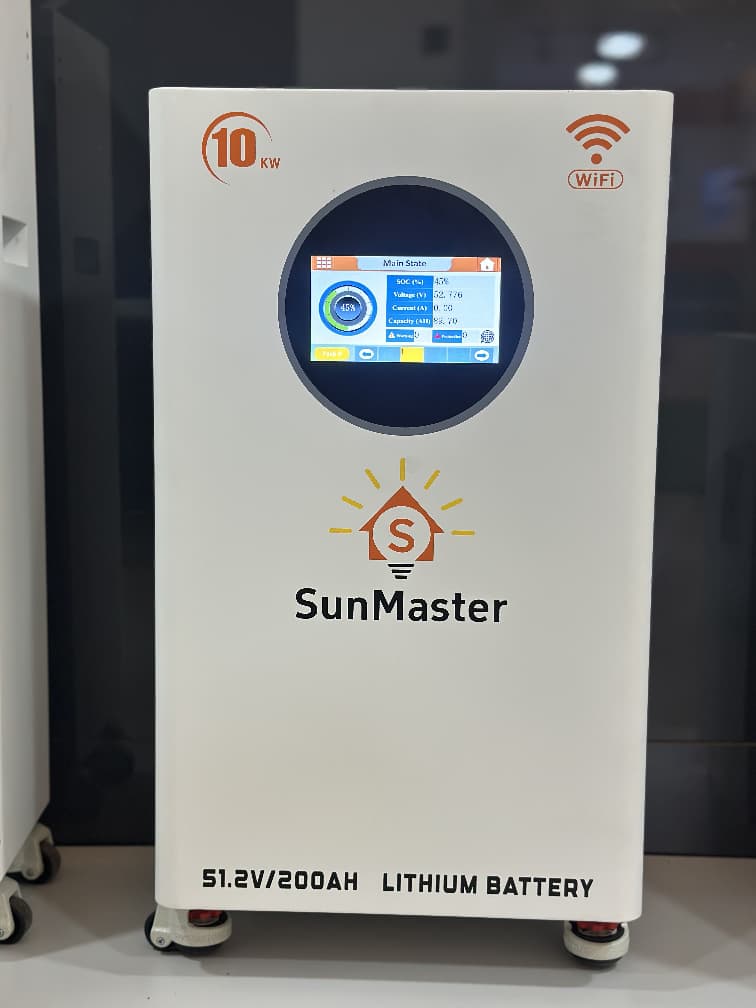 SunMaster SM-10K 10kWh Lithium Battery